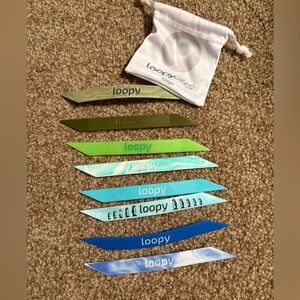 Loopy Cases Super Loops - Assorted Greens & Blues